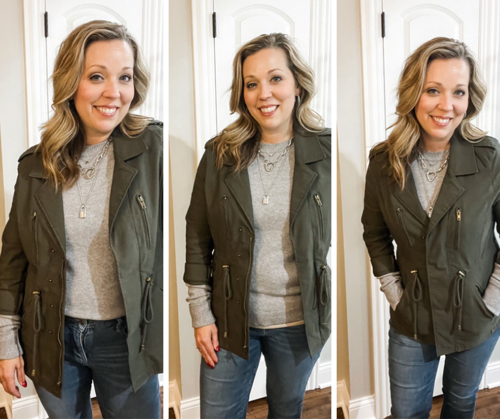 Way to wear it Wednesday! How would you style this outfit? Tucked, Untucked or Zipped? 

#LTKunder50 #LTKGiftGuide #LTKstyletip