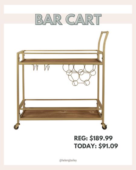 The Amazon Early Access Sale is today and tomorrow and I'm sharing my favorite deals! This bar cart is similar to the one I have and I love the wine rack. On sale today! 

#LTKhome #LTKsalealert