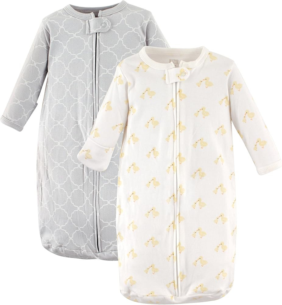 Hudson Baby Unisex Baby Cotton Long-Sleeve Wearable Sleeping Bag, Sack, Blanket | Amazon (US)