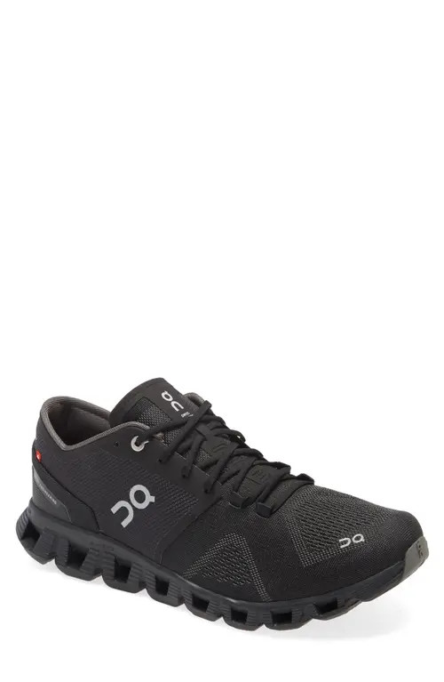 On Cloud X Training Shoe in Black/Asphalt at Nordstrom, Size 11 | Nordstrom