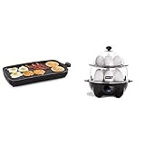 DASH Everyday Nonstick Deluxe Electric Griddle, 20” x 10.5”, 1500-Watt, Black & DEC012BK Dash Deluxe | Amazon (US)