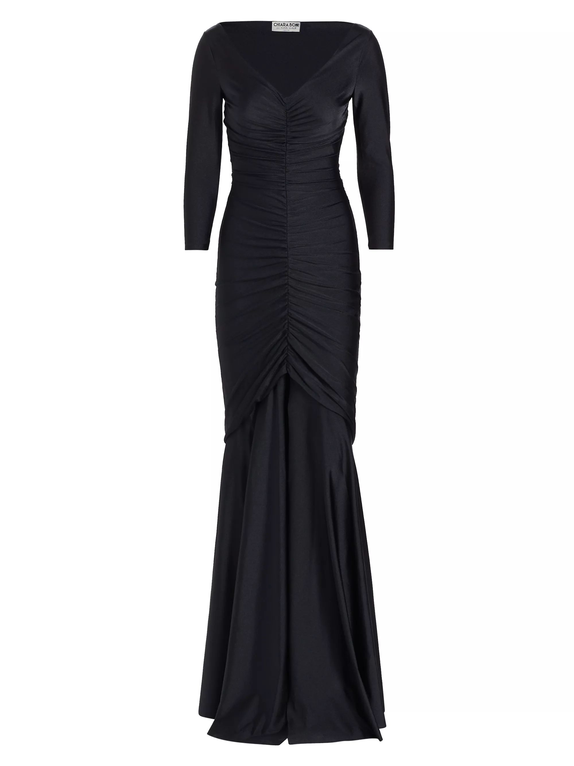 Ruched Stretch Jersey Gown | Saks Fifth Avenue