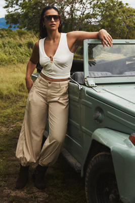 Sunday in Brooklyn Cutout Top | Anthropologie (US)