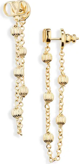 VLOGO Chain Front/Back Earrings | Nordstrom
