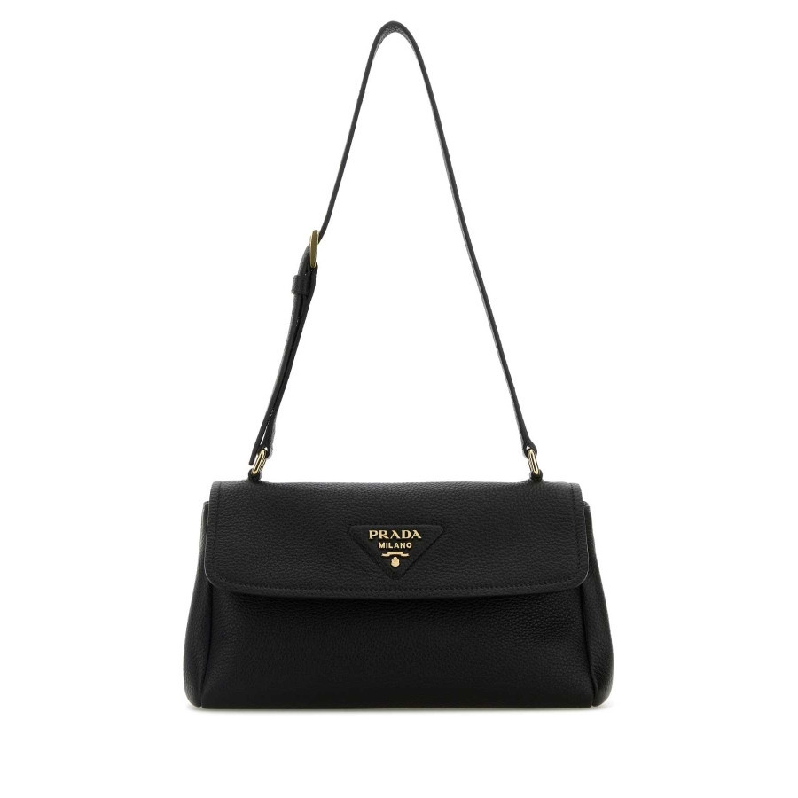 Prada Black Leather Small Shoulder Bag | Jomashop.com & JomaDeals.com