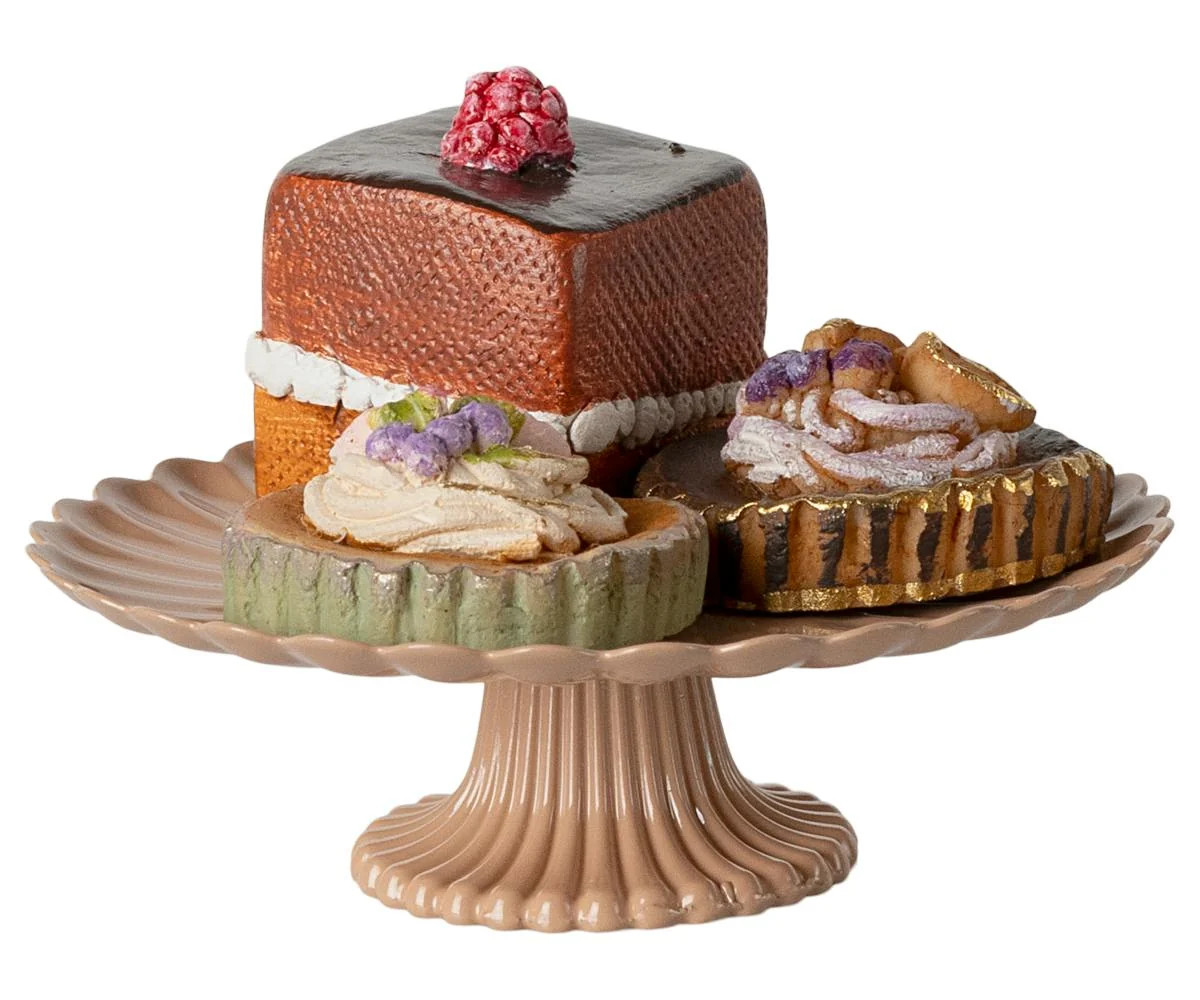 Cakes and cakestand, Mini | Maisonette