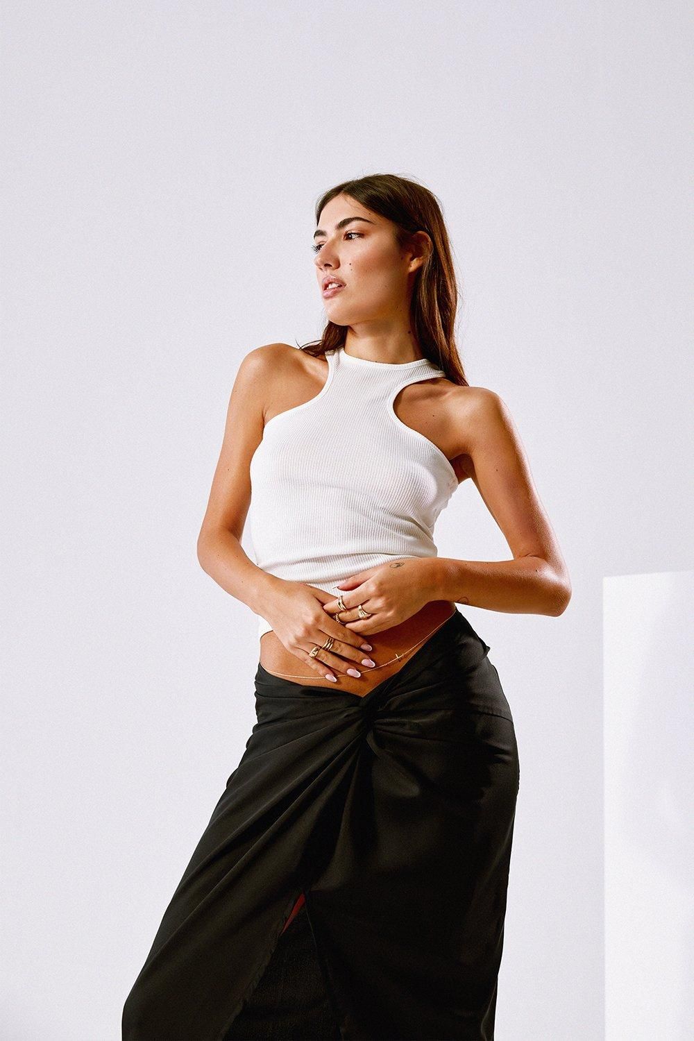 Back in the Racerback Ribbed Top | Nasty Gal (US)