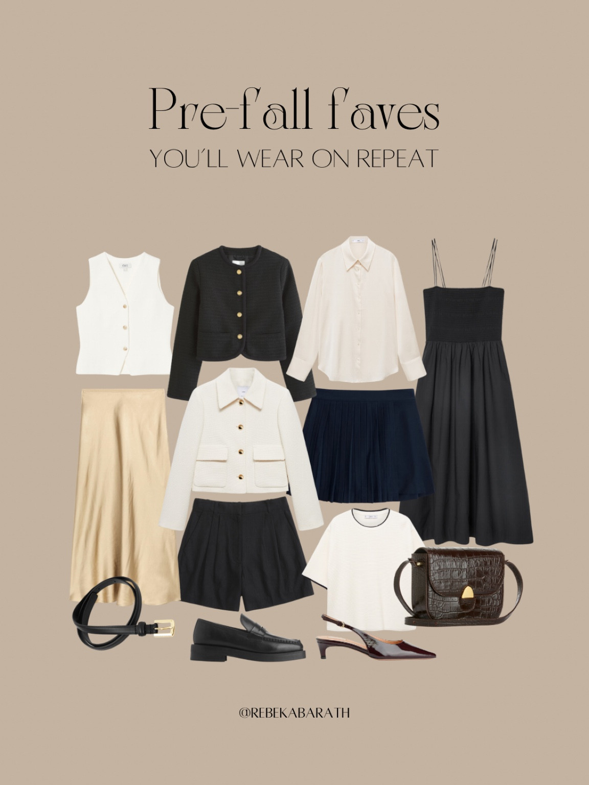 Pre-fall faves you’ll wear on repeat 💫

fall fashion | transitional style | wardrobe staples | classic style | timeless style | arket bag | mango jacket | abercrombie jacket | arket skirt

#LTKFindsUnder100 #LTKStyleTip #LTKShoeCrush