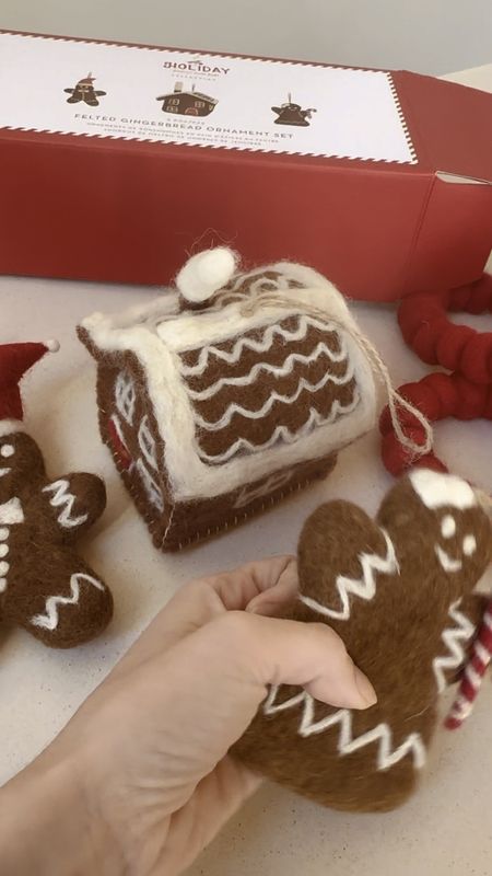 Cutest gingerbread ornaments currently on sale! ✨ up to 60% off! They come as a trio! Loving all the gingerbread Christmas decor lately. 

#LTKGiftGuide #LTKSeasonal #LTKCyberWeek