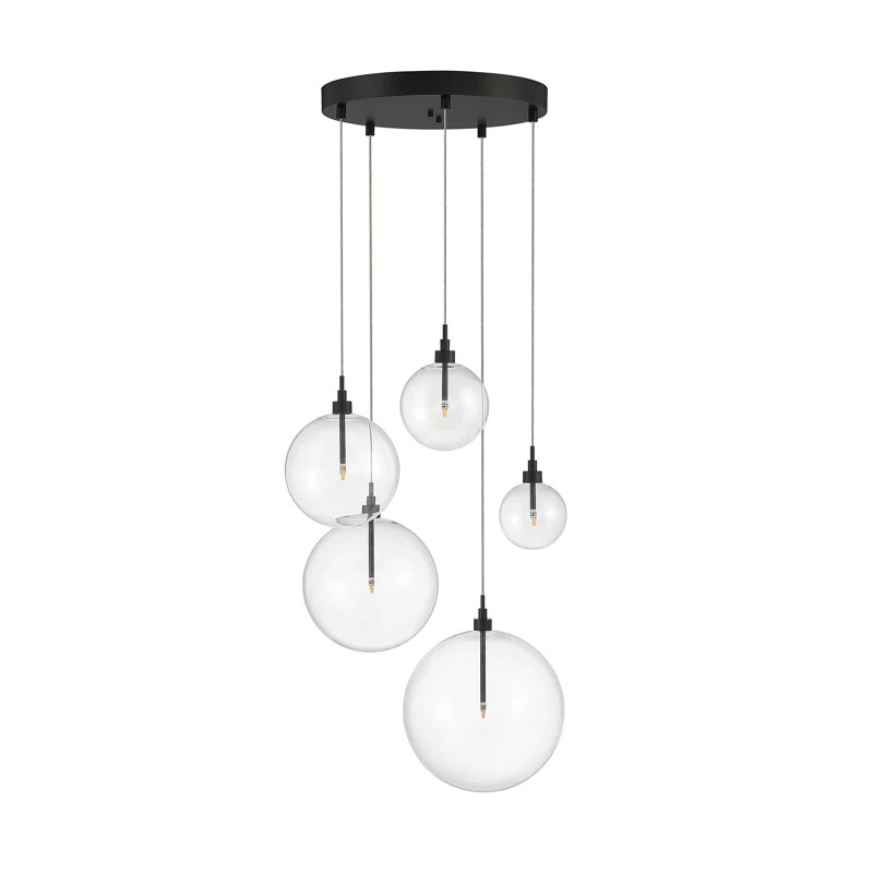 Annisha 5 - Light Dimmable Globe Chandelier | Wayfair North America