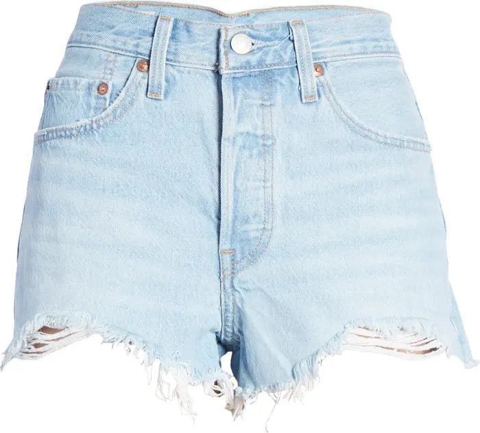 501® Original Cutoff Denim Shorts | Nordstrom