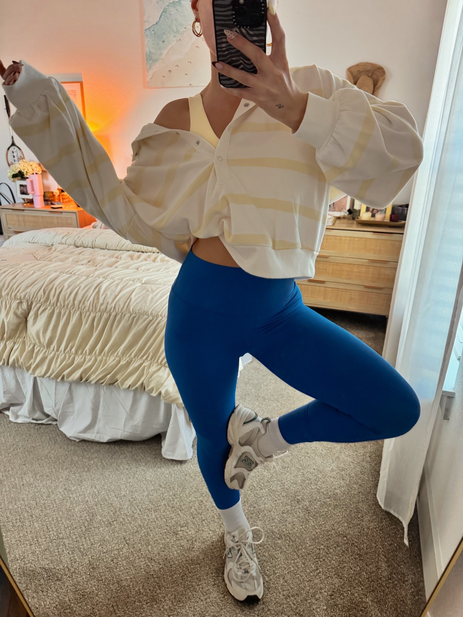 blue & yellow combo allll spring!!! 

#LTKActive #LTKootd