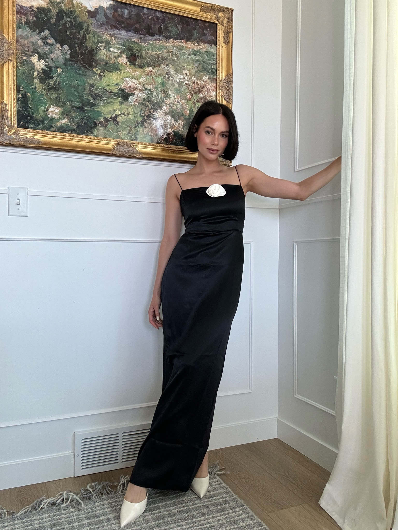 im obsessed with the silk dress!!! 
Wearing a size 0

#LTKbeauty #LTKstyletip