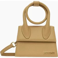 Women's Jacquemus Le Chiquito Noeud Camel Beige Bag - Size: ONE size | Love the Sales UK