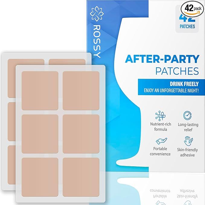 Relief After a Party Patches, Redee Patch, Fast-Acting Relief for Men and Women with Green Tea, U... | Amazon (US)