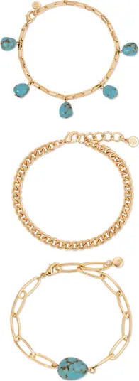Ettika The Power of 3 Set of 3 Bracelets | Nordstrom | Nordstrom