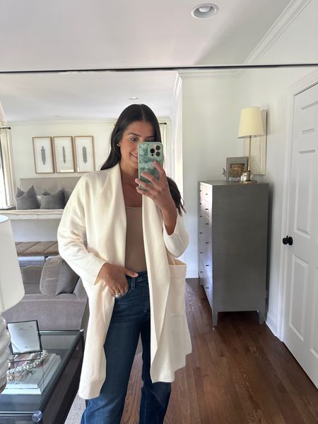 Cozy fall cardigans - chic cardigans Office outfit ideas - long cardigan inspo - white coats - weekend outfit ideas -OOTD - styling tips - cute office attire 


#LTKstyletip #LTKfindsunder100 #LTKSeasonal