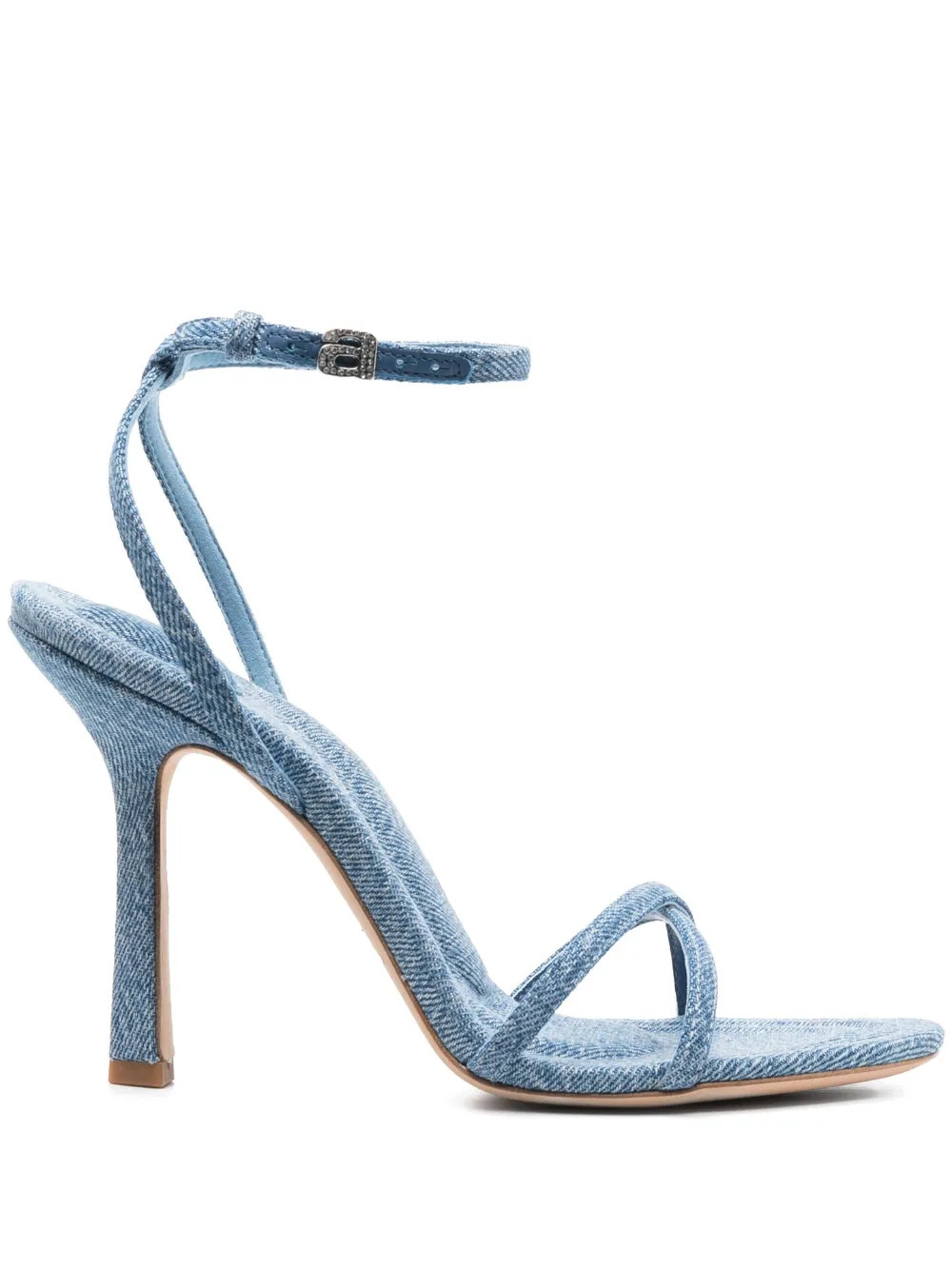 Alexander Wang cross-strap 110mm Sandals - Farfetch | Farfetch Global