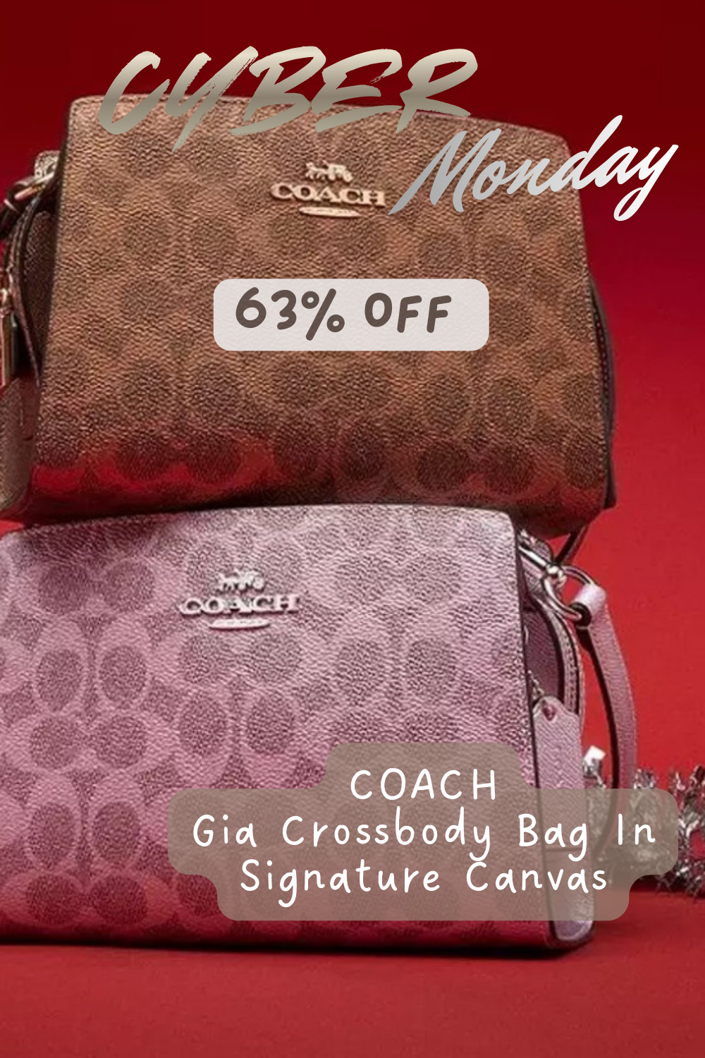 Cyber Monday Blowout: Coach Outlet Up to 70% OFF + Extra Deals!

Coach Gia Crossbody Bag in Signature Canvas — Classic, Hands-Free & 63% OFF ✨ Cyber Monday Deal

✨ Cyber Monday Deal: 63% OFF
This is one of the strongest markdowns available across the signature canvas collection — and styles like the Gia usually sell out within hours during Cyber Monday. If you love practical, classic Coach pieces, this is your chance to grab it before it’s gone.

A sleek, everyday crossbody you’ll reach for all year long. ✨
 

 #LTKstyletip #LTKbag #LTKgiftguide