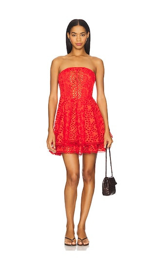 ASTR the Label Deasia Dress in Red. - size S | Revolve Clothing (Global)