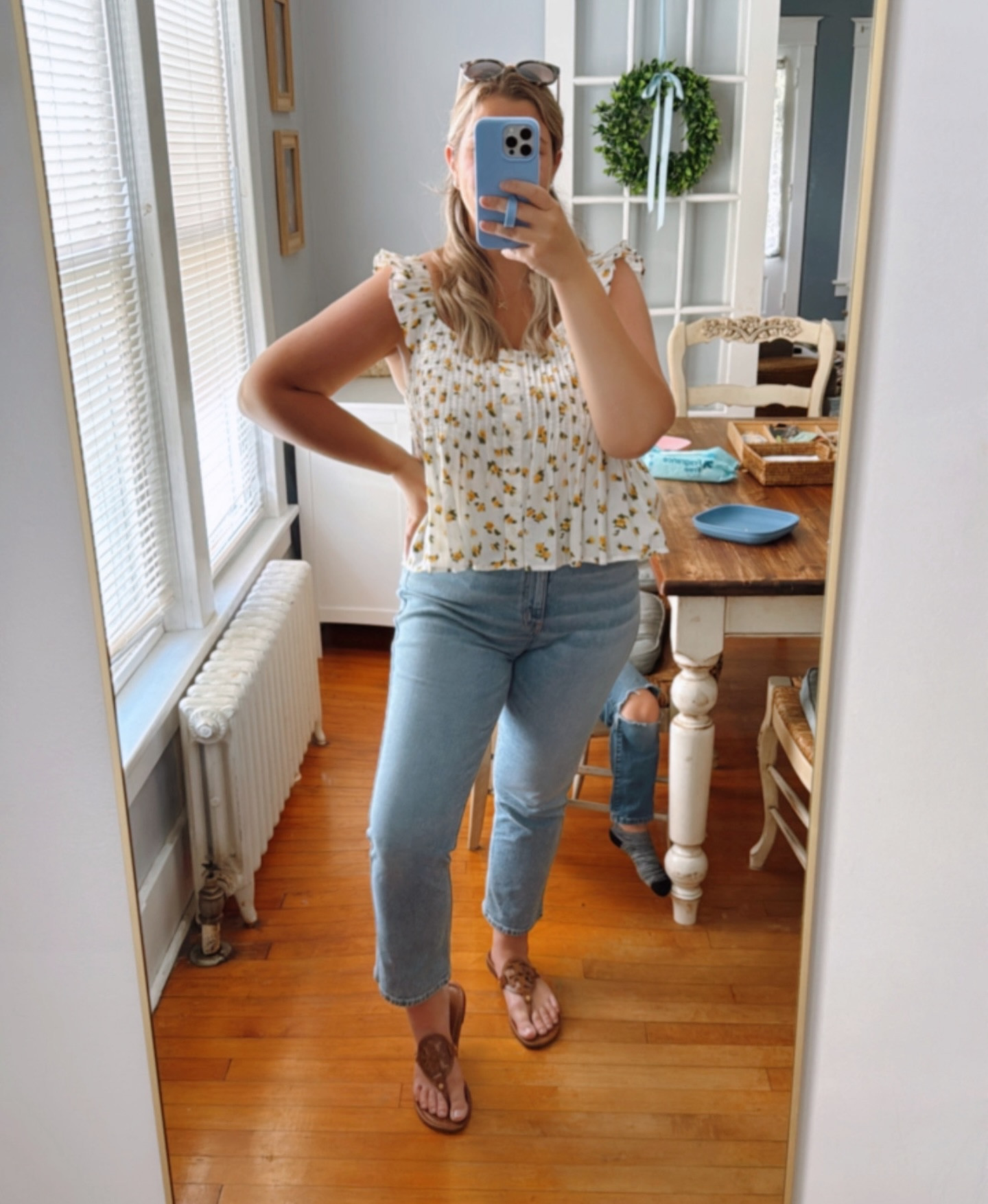 My FAVORITE JEANS are on sale!! 
Code SPRING26 saves you!

#sahm #sahmootd #summer #traderjoes #preppy #jcrew #vineyardvines #toryburch #katespade #pearls #preppyfashion #fyp 

Shop my look here https://shopmy.us/collections/1929454 (link in bio!)

#LTKSaleAlert #LTKmomlife #LTKMidsize