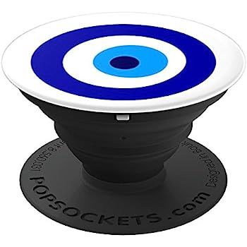 Evil Eye Greek Talisman Mati Charm - PopSockets Grip and Stand for Phones and Tablets | Amazon (US)