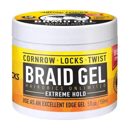 All Day Locks Braid Gel Hair Styling 5oz | Walmart (US)