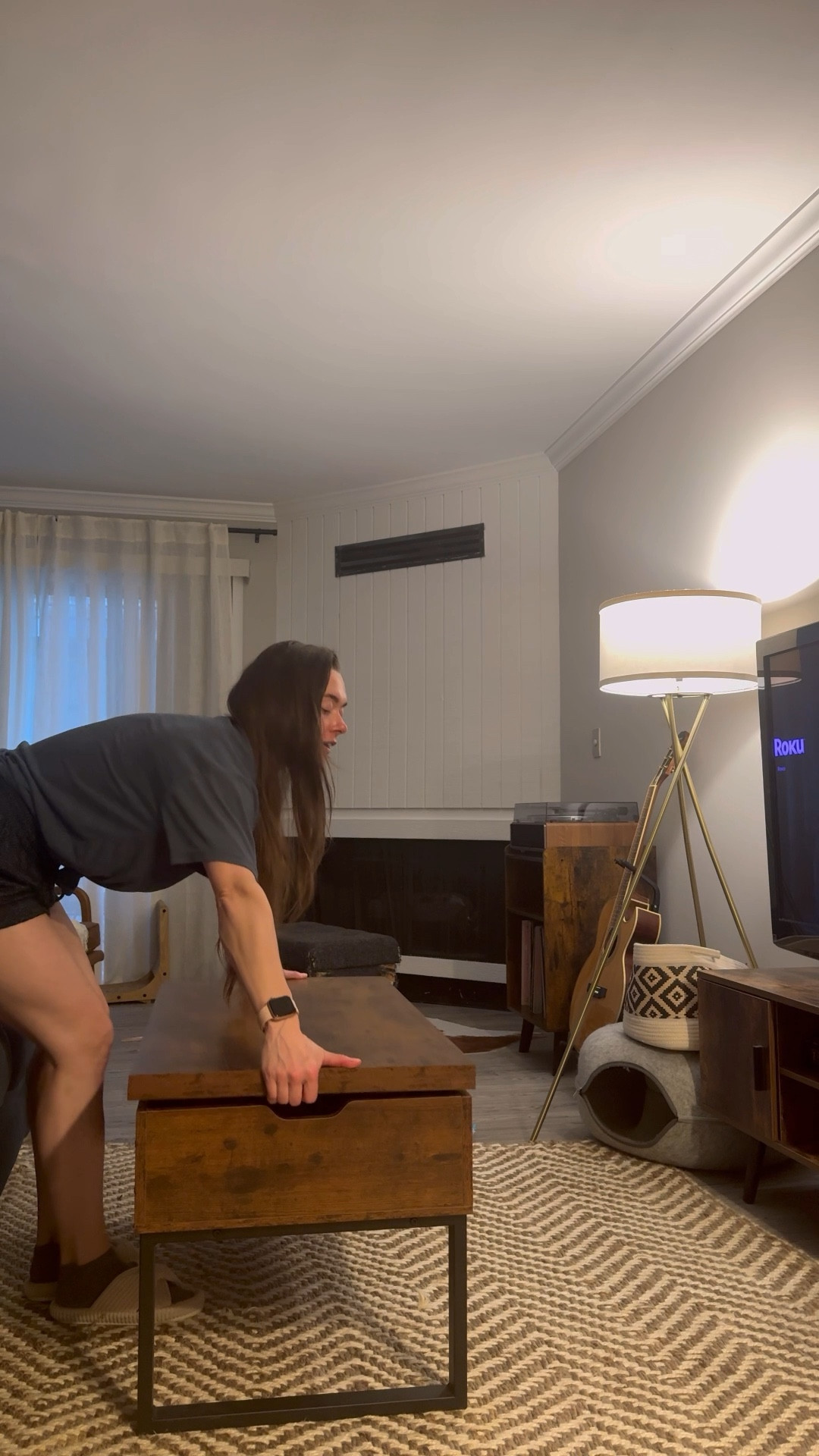 My 3-in-1 coffee table that I’m obsessed with. It’s literally perfect for playing puzzles, eating snacks, entertaining and it has two storage areas inside. Win win win in my book!

It comes in rustic or black and I highly recommend!

#LTKSaleAlert #LTKHome #LTKStyleTip