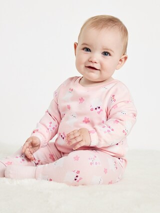 Printed French Terry Sweatshirt and Pants Set for Baby | Old Navy (US)