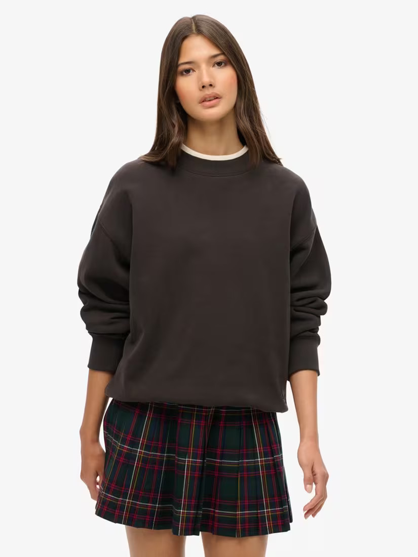 SuperdryCheck Mini Skirt, Green Check, 10 | John Lewis (UK)