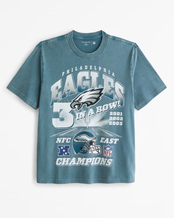 New!NFL by AbercrombiePhiladelphia Eagles Vintage-Inspired Graphic Tee | Abercrombie & Fitch (US)