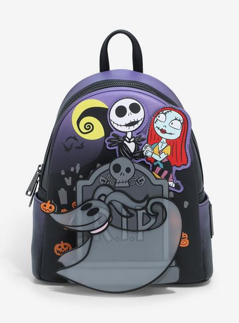Loungefly Disney The Nightmare Before Christmas Graveyard Mini Backpack - BoxLunch Exclusive | BoxLunch