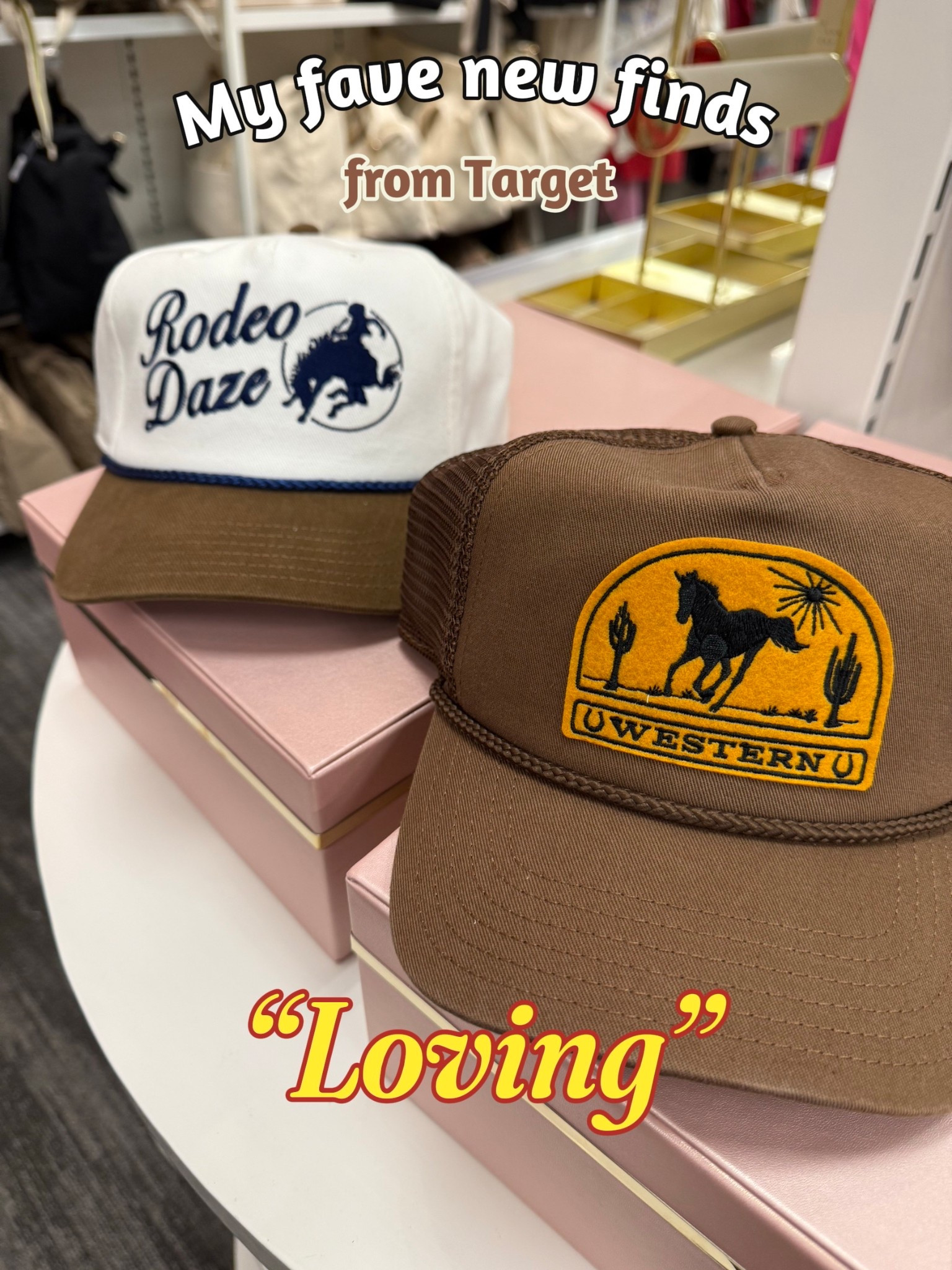 These trucker hats are so cute!!

Hat 
Target 
Rodeo
Summer

#LTKBeauty #LTKFindsUnder50 #LTKStyleTip