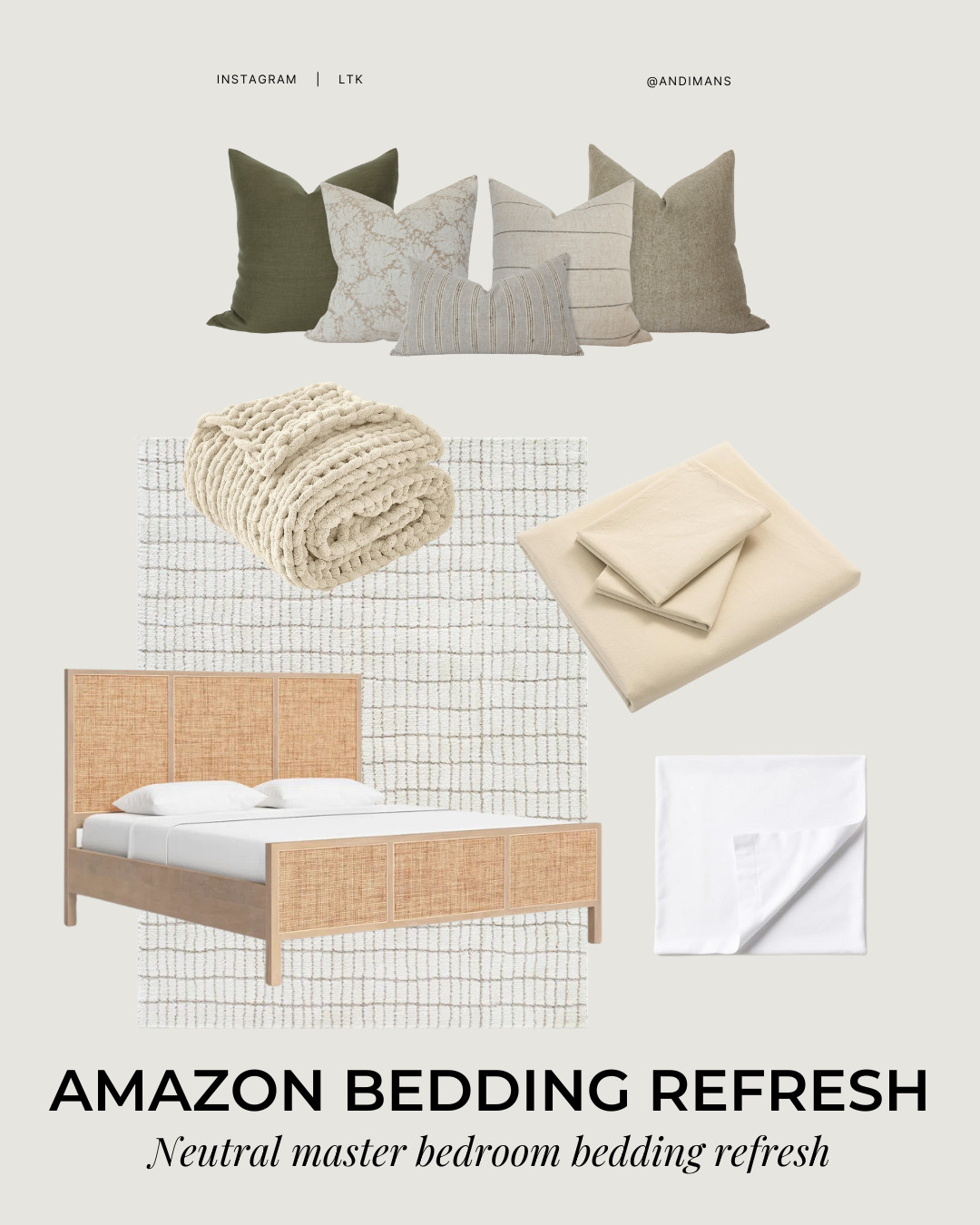 Bedroom refresh made simple with these Amazon bedding finds, soft sheets, comfy layers, and neutral staples that work year-round. 

 

#LTKmorningroutine #LTKHome #LTKSaleAlert