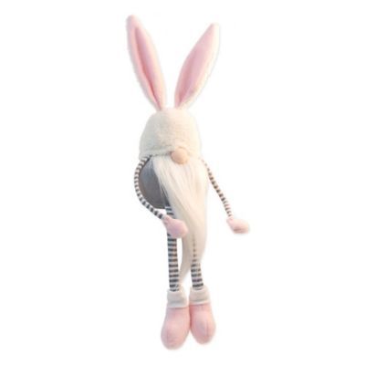 Boston International Ben Dangling Leg Pastel Bunny Gnome Figure | Bed Bath & Beyond