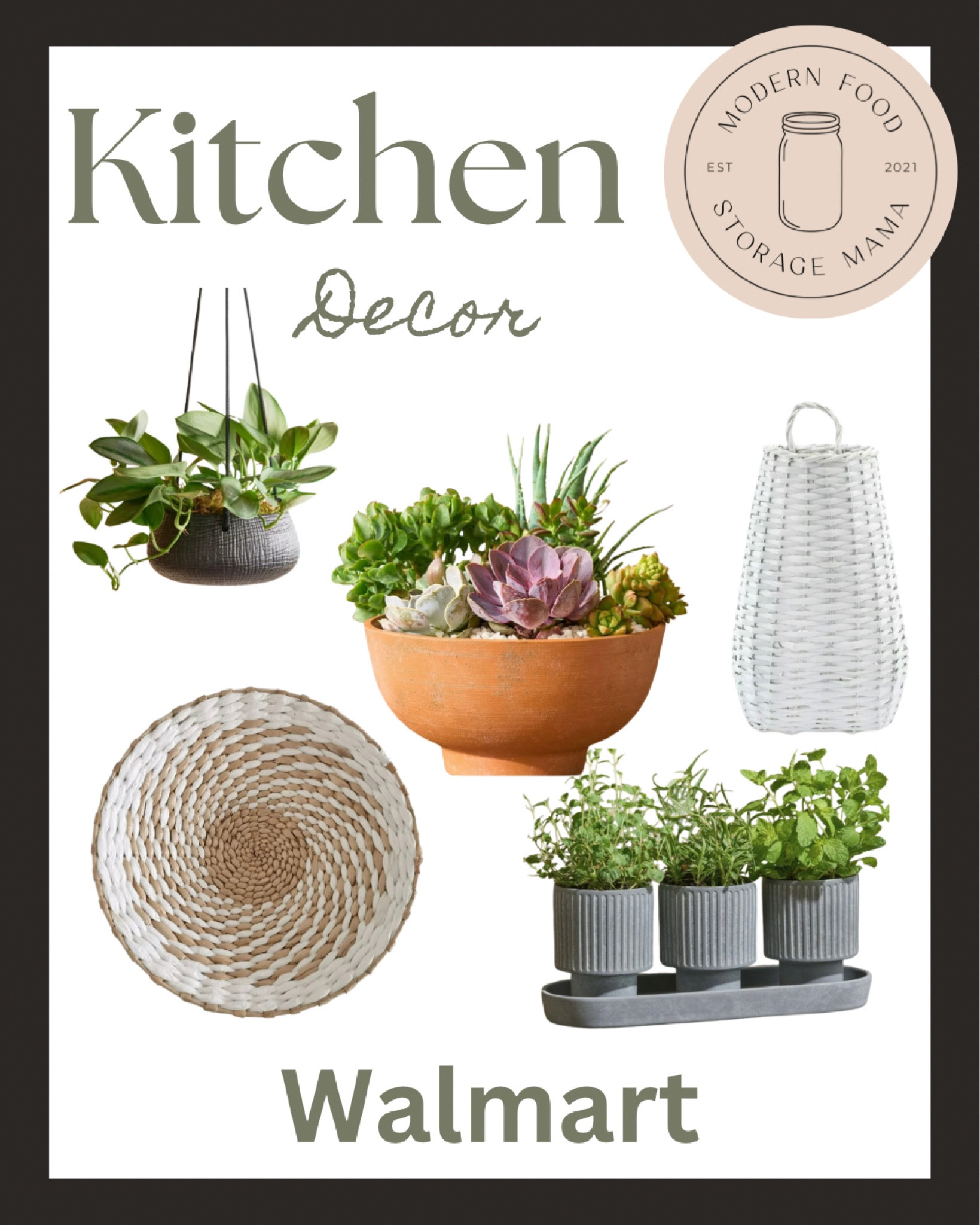 Affordable home decor finds! These would look great in a kitchen. 

#LTKstyletip #LTKhome #LTKSeasonal