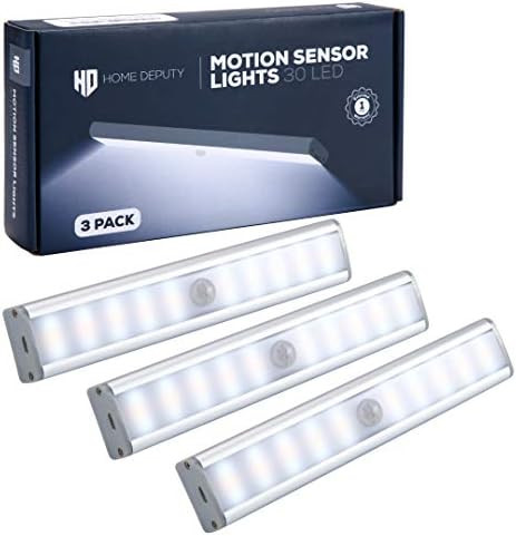 Amazon.com: Closet Lights Motion Sensored - Wireless Cabinet LED Lights - Cordless Lights for Clo... | Amazon (US)