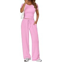 Amazon.com: Trendy Queen Womens 2 Two Piece Set 2026 Summer Workout Vacation Gym Clothes Spring F... | Amazon (US)
