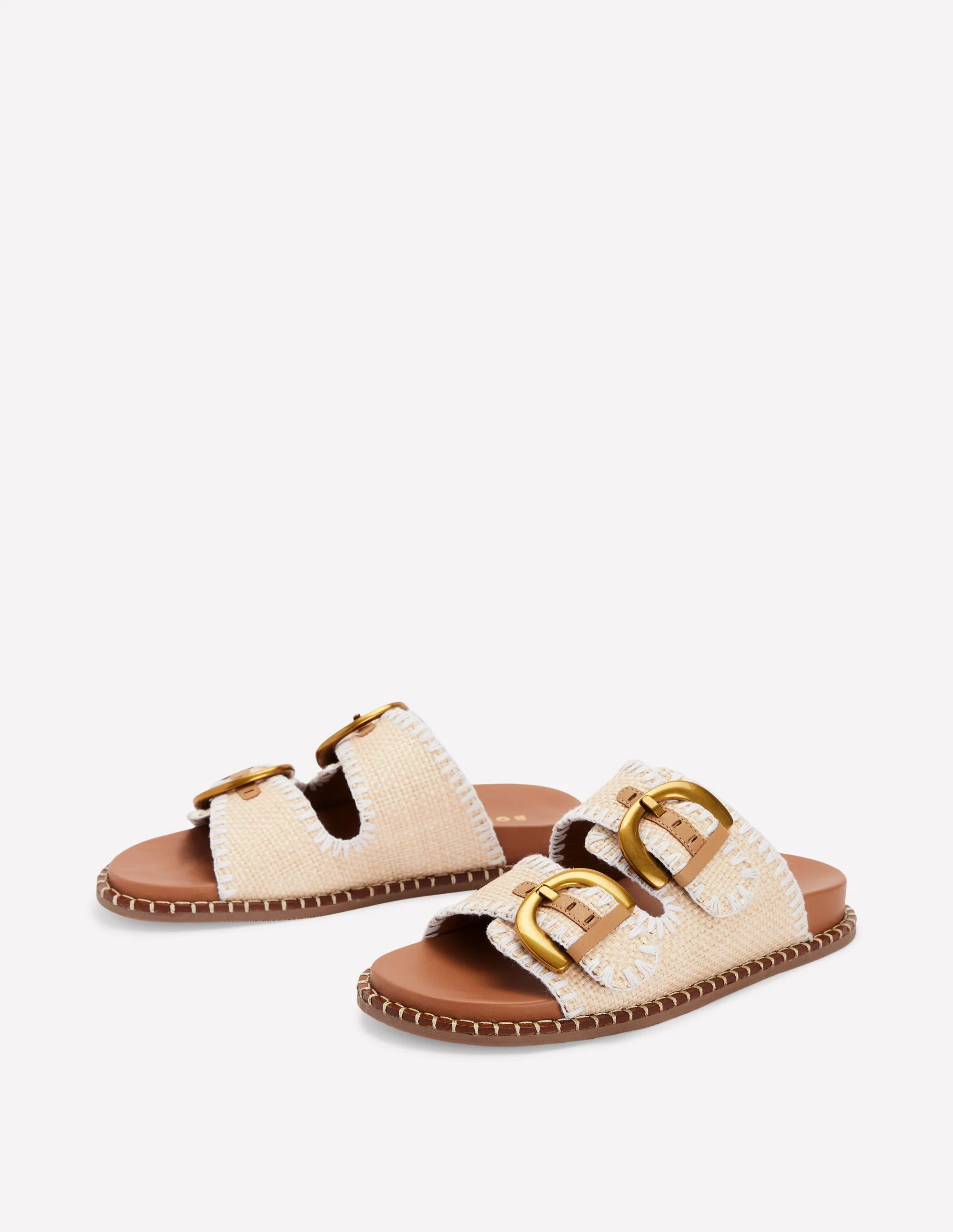 Alberta Footbed Sandal-Natural | Boden (US)