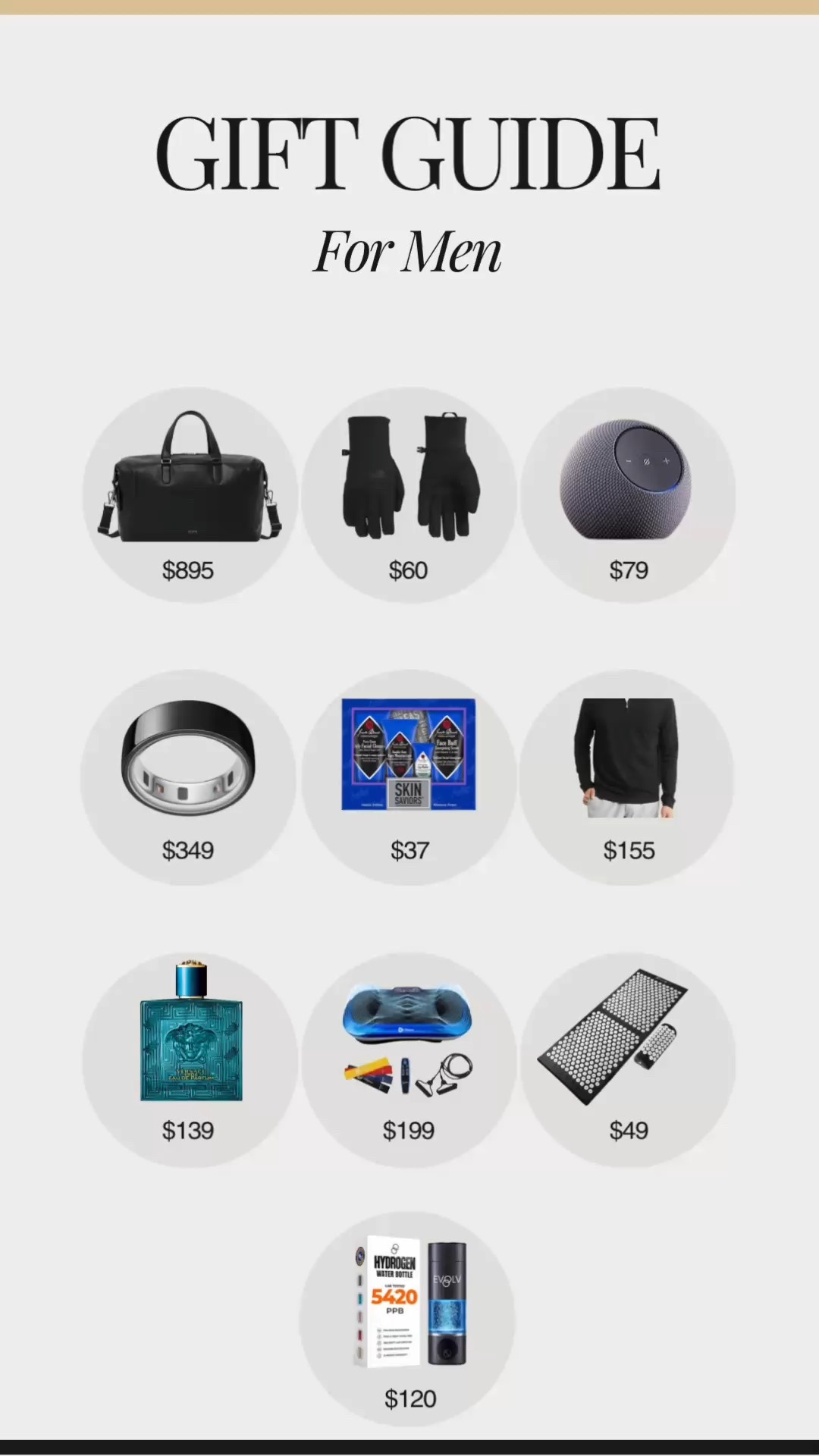 GIFTS FOR EVERY MAN IN YOUR LIFE 🎁

MENS GIFT GUIDE  

#LTKHoliday #LTKGiftGuide #LTKMens