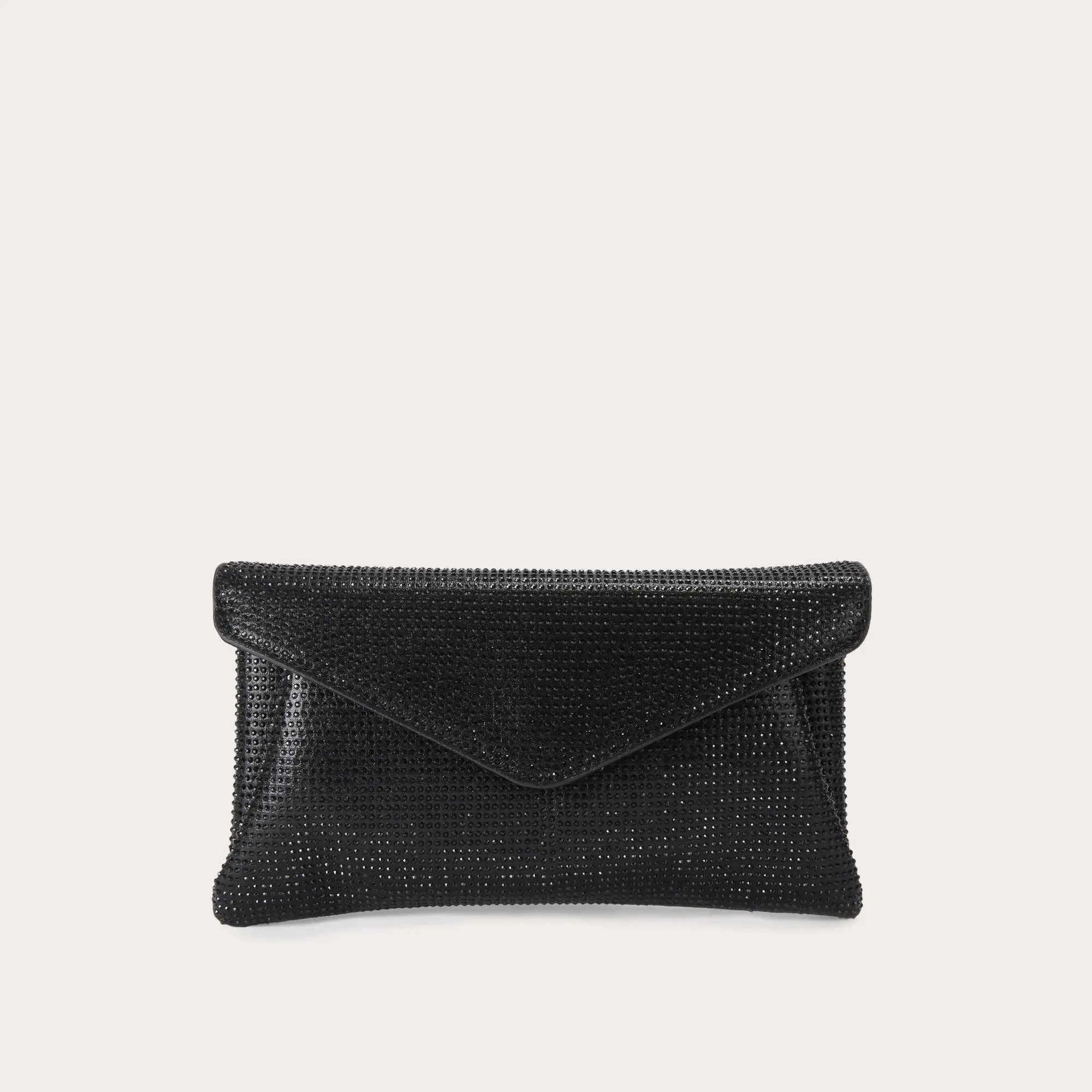STARGAZE CLUTCH Black Crystal Clutch Bag  by CARVELA | Carvela