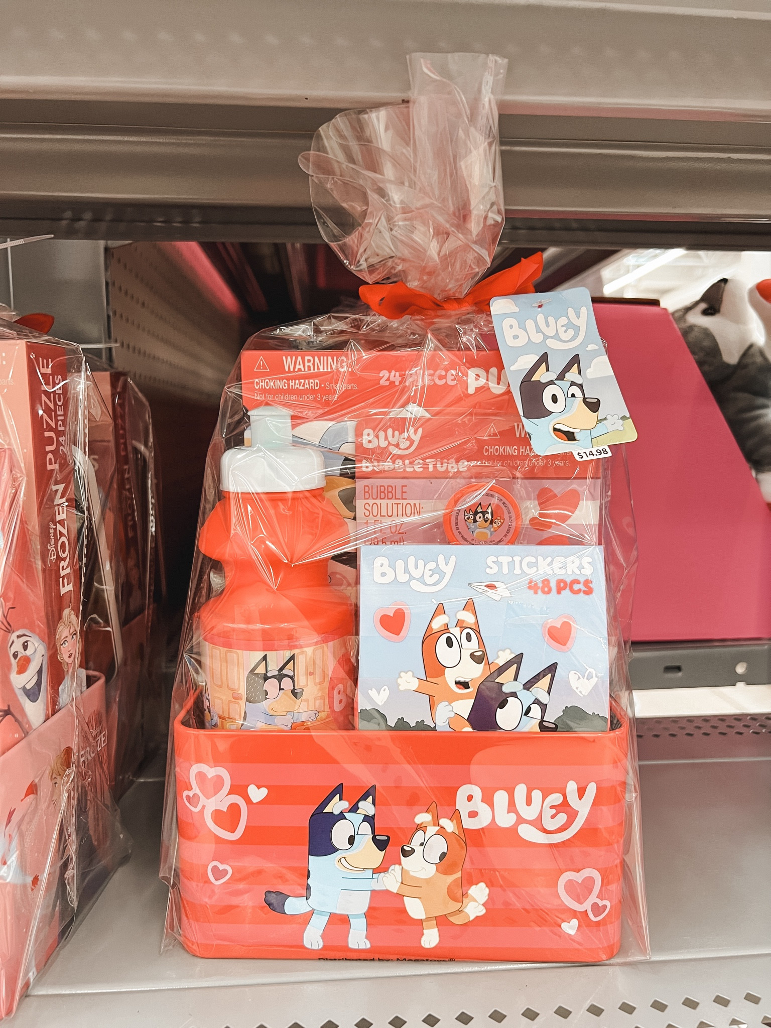 Bluey Valentine's Day baskets found at Walmart.

#LTKSeasonal #LTKkids #LTKfamily