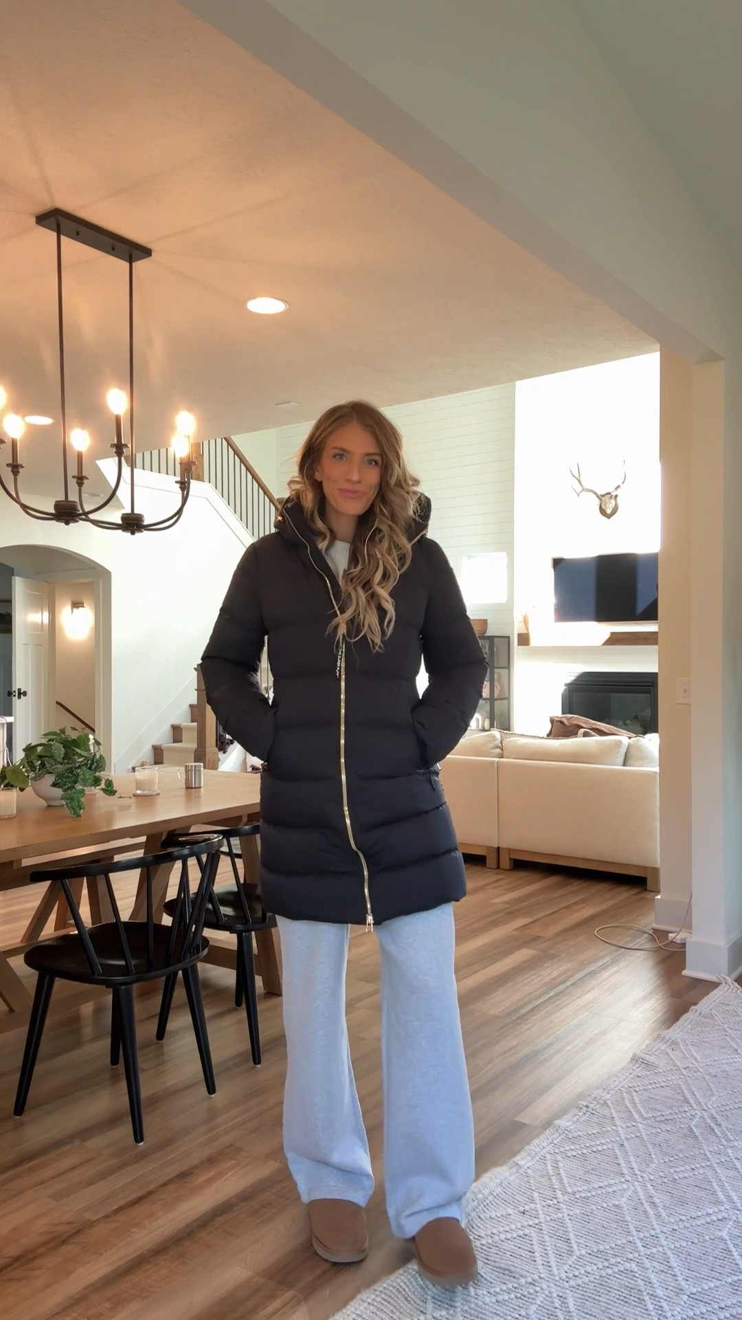 Aritzia super puff coats! Run tts but I  size up to medium to layer thicker sweaters underneath. This coat is worth the hype and I’ve had my first super puff for 3 years now! It’s super warm but also not heavy and bulky! Tall girl friendly too! Linked other length options below under “similar"

BASE UNDERNEATH: wearing medium in sweatshirt and medium TALL in lounge pants! Tall and + petite sizes! 

Winter coats, puffer coats, outdoors wear 

 #LTKSeasonal 

#LTKTall

#LTKTall