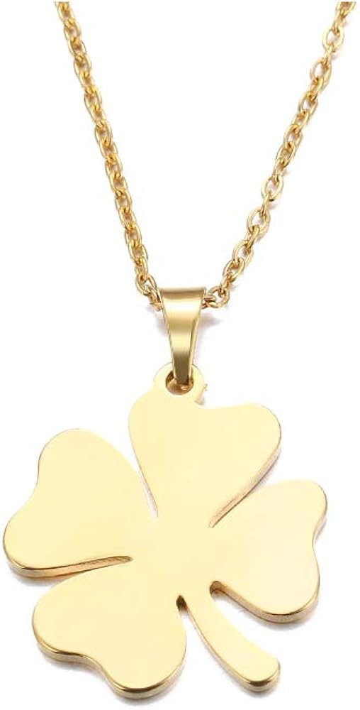 4 Leaf Clover Necklace for Women - Shamrock Necklace for Women - St. Patrick's Day Jewelry - Clov... | Amazon (US)