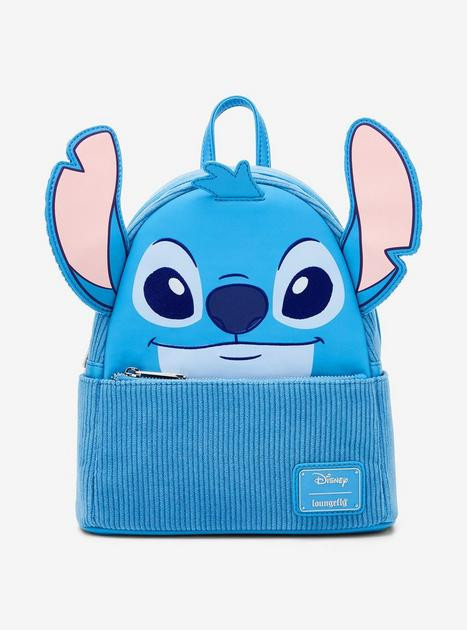 Loungefly Disney Lilo & Stitch Figural Stitch Corduroy Mini Backpack — BoxLunch Exclusive | BoxLunch