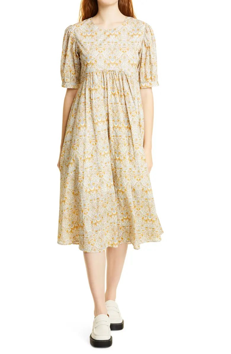 Birgitte Herskind Isolde Liberty Organic Cotton Midi Dress | Nordstrom | Nordstrom