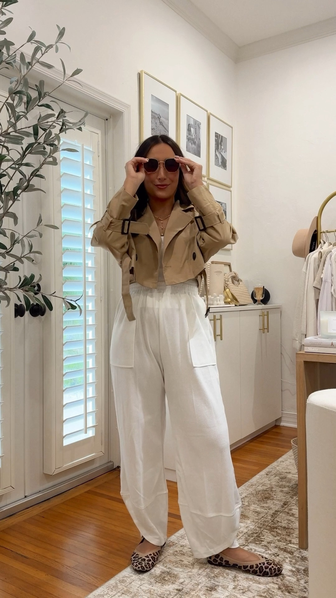 Wearing medium pants, small jacket and medium tank! 

#LTKFindsUnder100 #LTKFindsUnder50