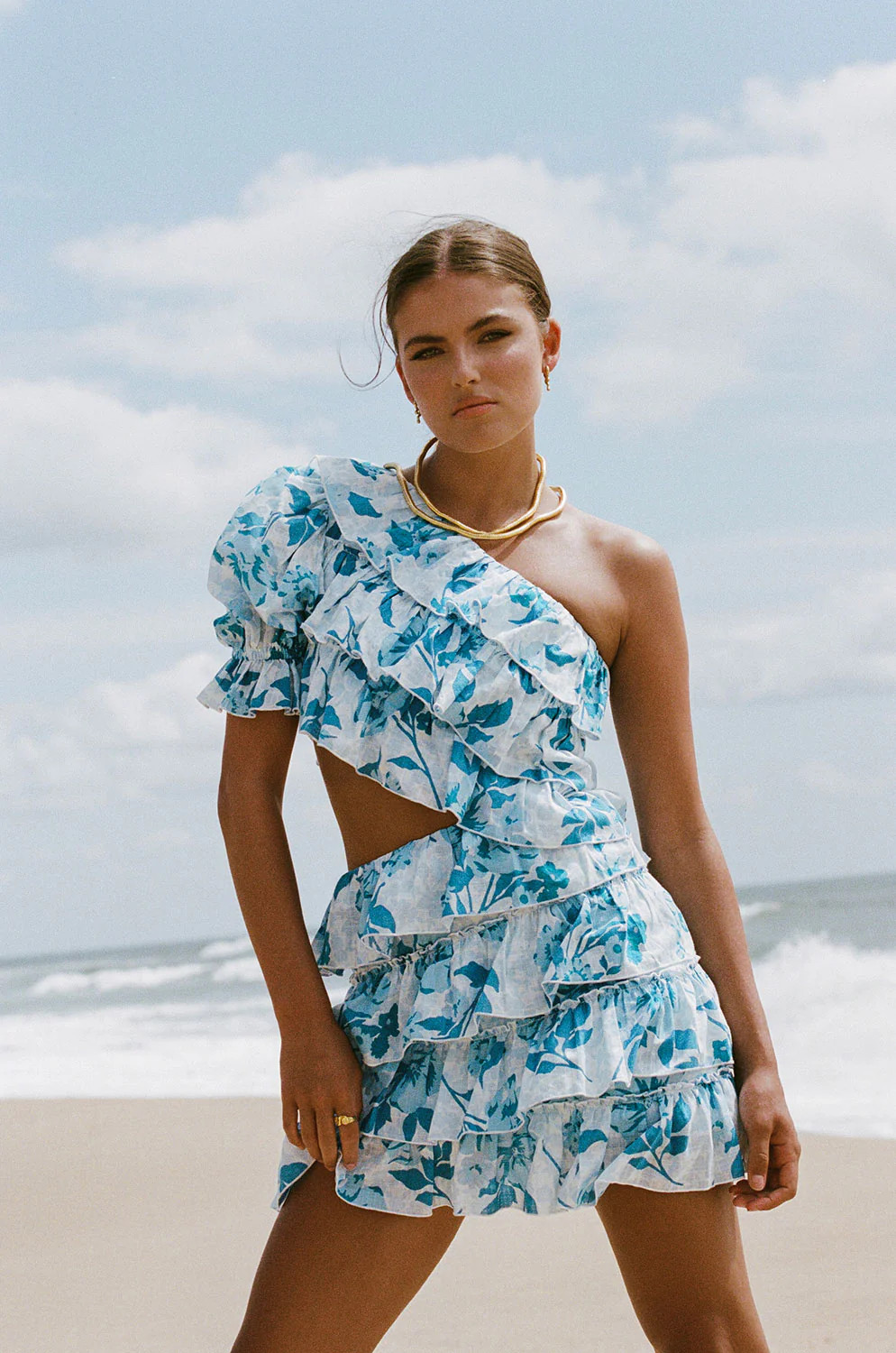 Emilia Asymmetric Dress | SABO SKIRT (Global)