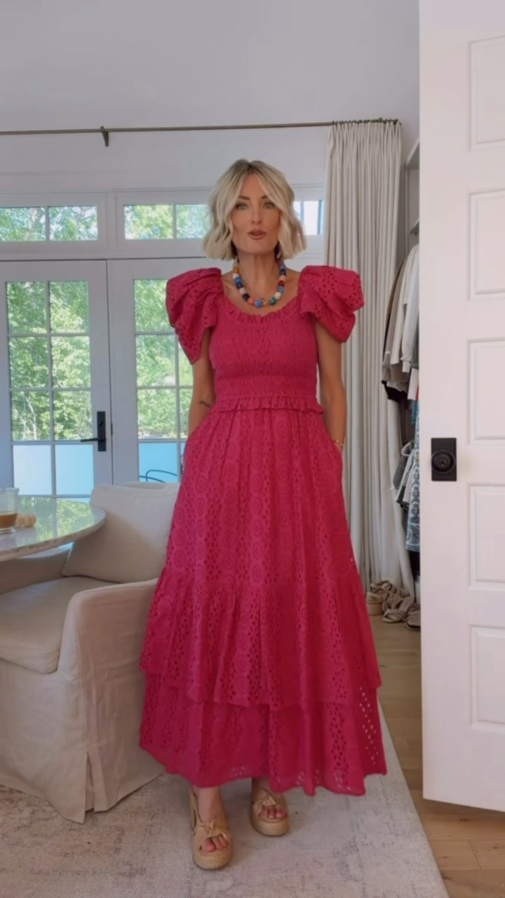 This dress is from my collection with @Cleobella ! It’s a piece I created hoping it would be a staple vacation piece for years! The quality & color is so good! Wearing XS!

Loverly Grey, resort wear, summer dress, summer maxi, wedding guest dress, pink dress

#LTKSeasonal