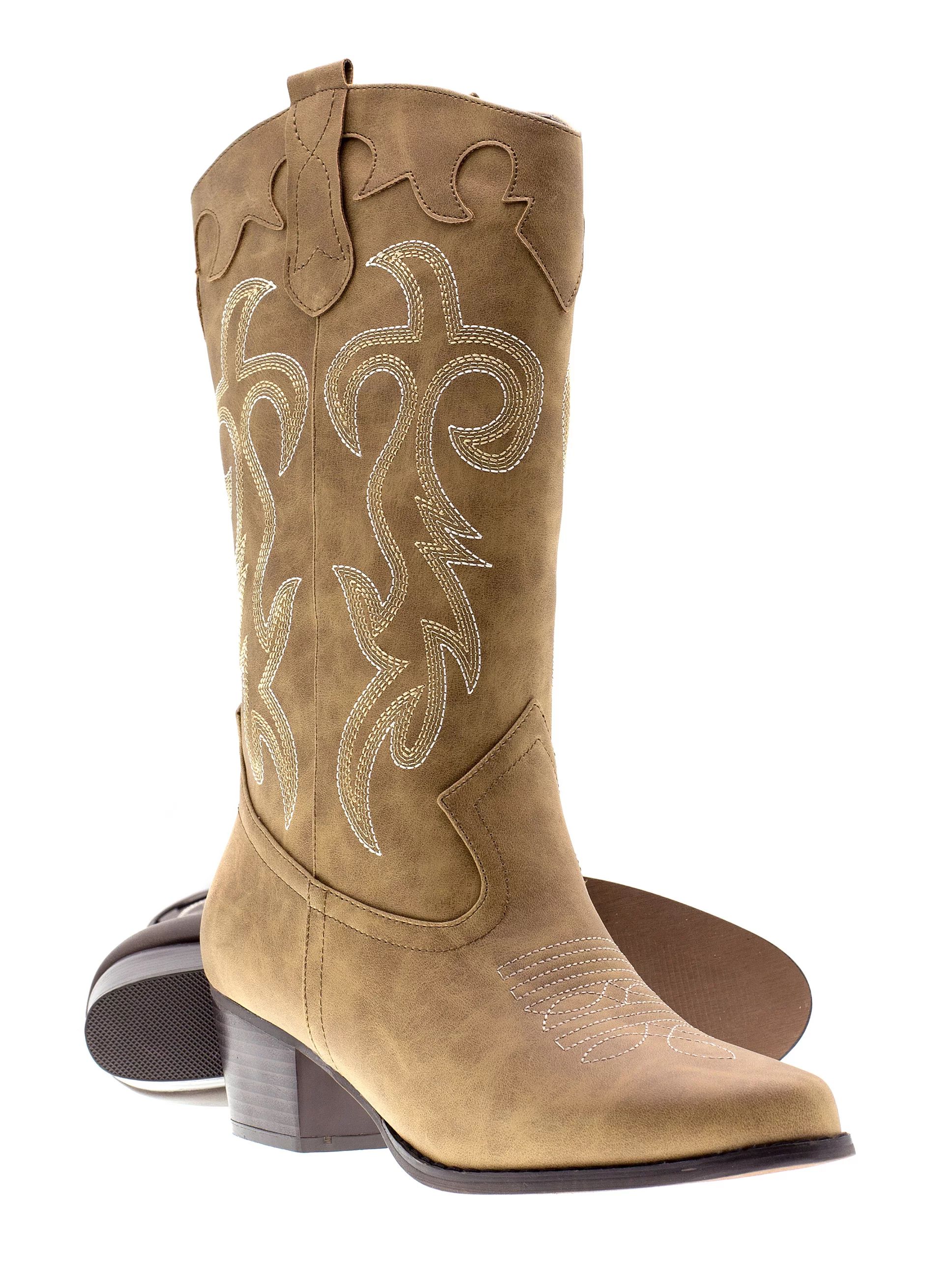 Canyon Trails Women's Embroidered Western Rodeo Cowboy Boots - Walmart.com | Walmart (US)